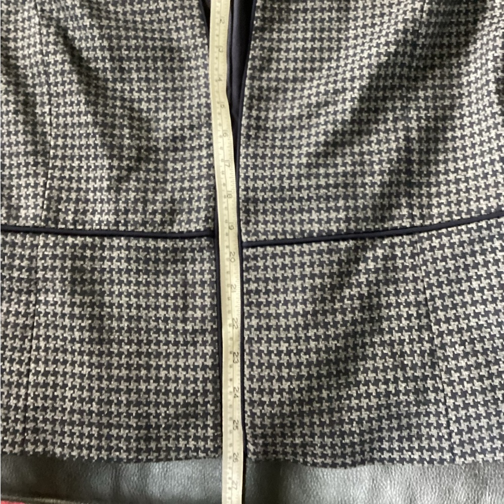 Talbots Houndstooth Pantsuit - Blue and Gray - Picture 13 of 16